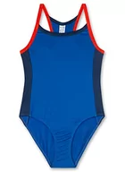 Stroje kąpielowe - Sanetta Dziewczęcy kostium kąpielowy 440541, niebieski (Nautical Blue), 140, Nautical Blue, 140 cm - miniaturka - grafika 1