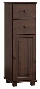Komoda sosnowa drewniana nr23 g47 orzech - Komody - miniaturka - grafika 1