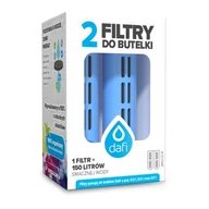 Wkłady filtrujące - Dafi Soft Niebieski (2 szt.) - miniaturka - grafika 1