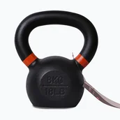 Kettlebell - Kettlebell 8 kg Pure2Improve czarny P2I810090 8 kg - miniaturka - grafika 1