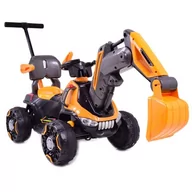 Pojazdy elektryczne dla dzieci - Duża Koparka, Jeździk Na Akumulator, Ruchoma Łyżka, Sprzęgło, Rączka, Pilot Ls-1188 - miniaturka - grafika 1