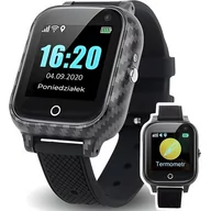 Smartwatch - GoGPS K27T Czarny - miniaturka - grafika 1