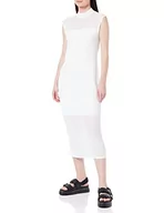 Sukienki - HUGO Damska sukienka Switty Dress, Natural102, slim fit - miniaturka - grafika 1