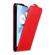 Etui i futerały do telefonów - Etui Cadorabo do Motorola MOTO G31 / G41 pokrowiec ochronny w kolorze czerwonym Etui z klapką na telefon komórkowy Etui Cover - miniaturka - grafika 1