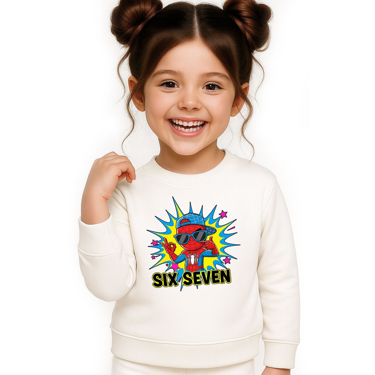 BLUZA DZIECIĘCA 67 SIX SEVEN VIRAL 110-116 DLA CHŁOPCA DZIEWCZYNKI