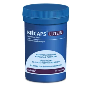 FORMEDS ForMeds Bicaps Lutein x 60 kaps - Wzrok i słuch - miniaturka - grafika 1