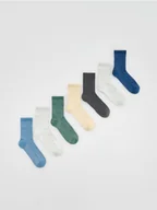 Skarpetki dla dzieci - Reserved - Skarpetki 7 pack - niebieski - miniaturka - grafika 1
