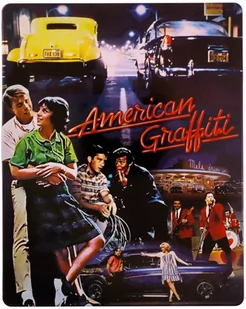 American Graffiti (Amerykańskie graffiti) (steelbook) - Komedie Blu-Ray - miniaturka - grafika 1