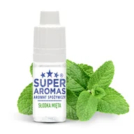 Dodatki do ciast w proszku - SUPER AROMAS Aromat Spożywczy Słodka Mięta 10 ml - miniaturka - grafika 1