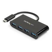 Huby USB - Startech HUB USB Typ C 4x 3.0 HB30C4AB - miniaturka - grafika 1