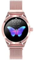 Smartwatch - Gino Rossi SW017-4 Różowe złoto - miniaturka - grafika 1