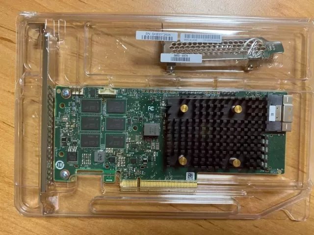 Broadcom MegaRAID 9520-8I - Speichercontroller RAID - 8 Sender/Kanal - SATA 6Gb/s / SAS 12Gb/s / PCIe 4.0 NVMe - Low-Profile - RAID 0, 1, 10, JBOD - PCIe 4.0 x8