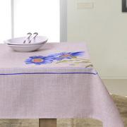 Obrusy i serwetki - DecoKing - Obrus w niebieskie kwiaty 150x220 cm - miniaturka - grafika 1