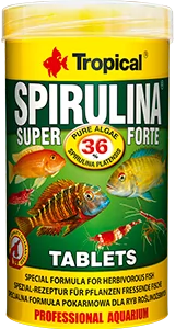 Tropical Super Spirulina Forte Tablets 50Ml/80Tab. 20752 - Pokarm dla ryb - miniaturka - grafika 1
