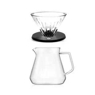 Zestaw Timemore Crystal Eye Brewer Set 02 Black - Zaparzacze i kawiarki - miniaturka - grafika 1