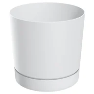 Donice - Doniczka Tubo 15cm biała gładka Prosperplast - miniaturka - grafika 1