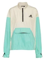 Kurtki i kamizelki sportowe damskie - adidas Kurtka przeciwwiatrowa "Wind.RDY®" w kolorze beżowo-turkusowym - miniaturka - grafika 1
