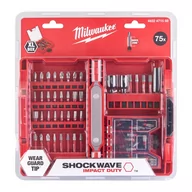 Bity - Milwaukee Zestaw bitów Shockwave Impact Duty Milwaukee SHW XL Box (75 sztuk) 4932471588 - miniaturka - grafika 1