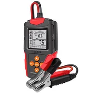 Narzędzia samochodowe - Qoltec Cyfrowy tester akumulatora z wyświetlaczem LCD | 12V | 24V | 3Ah-200Ah - miniaturka - grafika 1
