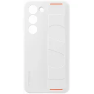 Etui i futerały do telefonów - Samsung Etui Silicone Grip Cover do Galaxy S23 EF-GS911TWEGWW Biały - miniaturka - grafika 1