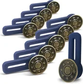 Prace ręczne dla dzieci - GUZIKI DO JEANSÓW DAMSKICH Z PRZEDŁUŻENIEM POWIĘKSZAJĄCYM TALIĘ 10 SZTUK - miniaturka - grafika 1