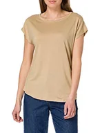 Koszulki i topy damskie - ESPRIT Collection T-shirt damski, 270/beżowy, XXL - miniaturka - grafika 1