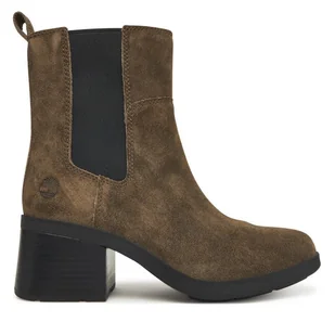 Botki Timberland Bellevaux TB0A424XA2D1 Brązowy - Botki damskie - miniaturka - grafika 1