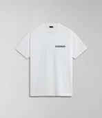 Koszulki męskie - t-shirt napapijri s-martre np0a4hqb n1a1 white wishper - miniaturka - grafika 1