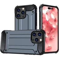 Etui i futerały do telefonów - Etui HURTEL Hybrid Armor do Apple iPhone 16 Pro Niebieski - miniaturka - grafika 1