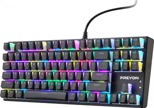 Klawiatura PREYON Brown Blitz Claw Gateron Brown (PBRBC87B) - Klawiatury - miniaturka - grafika 1