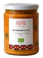 Szybkie dania obiadowe - CURRY Z CUKINIĄ I ANANASEM KARAIBSKIE BIO 450 g - GAPA - miniaturka - grafika 1