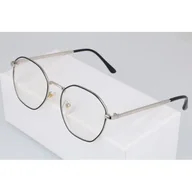 Okulary korekcyjne, oprawki, szkła - Okulary Lenonki z filtrem światła niebieskiego do komputera zerówki 2559-2 - miniaturka - grafika 1