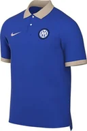 Moda i Uroda OUTLET - Nike Inter Milan Shirt Inter The Polo Df 2.0, Lyon Blue/Sanddrift/Sanddrift, FN8288-438, XL - miniaturka - grafika 1