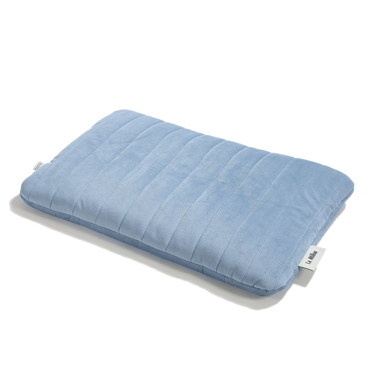La Millou Poduszka Velvet Pure WIND BLUE L