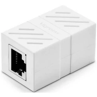 Ugreen Złączka przedłużka sieciowa RJ45 UGREEN NW114 Ethernet 8P/8C Cat.7 UTP biała UGR385WHT - Wtyczki i adaptery - miniaturka - grafika 2