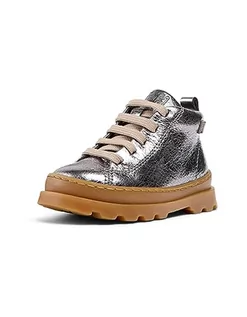 Botki damskie - Camper Brutus First Walkers, Botki Unisex-Bimbi 0-24, Dark Gray, 23 EU - grafika 1