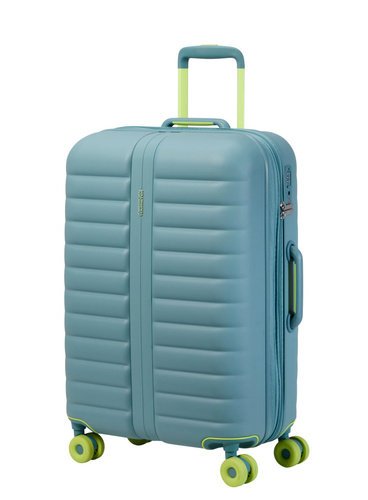 Walizka średnia poszerzana American Tourister NeoVibe - muted mint
