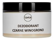 Dezodoranty i antyperspiranty unisex - Naturalny dezodorant kremie La-Le Czarne Winogrono - miniaturka - grafika 1