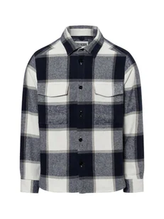 Drykorn Męska koszula casual - Gunray Mężczyźni Modern Fit Bawełna niebieski w kratkę, S - Koszule męskie - miniaturka - grafika 1
