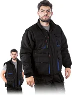 Odzież robocza - KURTKA OCHRONNA OCIEPLANA REIS CZAPLA2; CZARNO-NIEBIESKI (XXL) - miniaturka - grafika 1