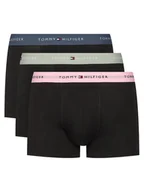 Majtki męskie - Tommy Hilfiger Komplet bokserek UM0UM03890 Czarny - miniaturka - grafika 1