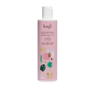 Kosmetyki do kąpieli - Hagi Hagi Naturalny Żel Do Mycia Wakacje Na Bali Delikatnie oczyszcza ciało, a dodany prebiotyk inulina, odbuduje i wzmocni barierę obronną skóry 300ml - miniaturka - grafika 1