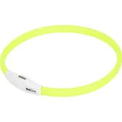 Odblaski i adresówki - AniOne Silikonowa opaska odblaskowa żółty L-XXL - miniaturka - grafika 1