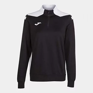 Joma CHAMPIONSHIP VI bluza damska (1 opakowanie), Czarno-biały, M - Bluzy damskie - miniaturka - grafika 1