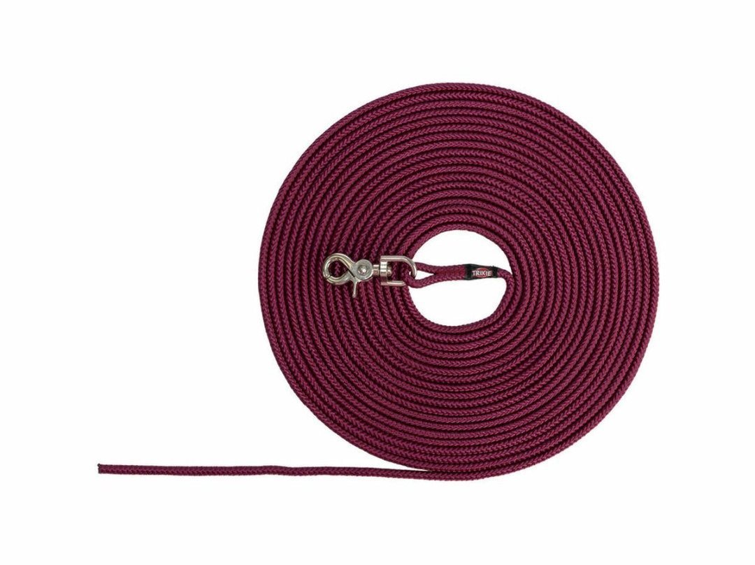 Trixie Śledząca S/M 10m bordowa