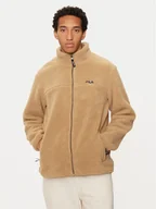 Bluzy męskie - Fila Polar FAM0458 Beżowy Regular Fit - miniaturka - grafika 1