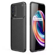 Etui i futerały do telefonów - Tech-Protect Etui REALME GT MASTER EDITION TPU Carbon czarne - miniaturka - grafika 1