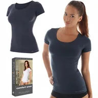 Koszulki i topy damskie - Koszulka damska T-SHIRT BRUBECK SS11020 - M - miniaturka - grafika 1