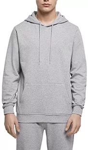 Build Your Brand Męska bluza z kapturem Basic Hoody bluza z kapturem dla mężczyzn, dostępna w wielu kolorach, rozmiarach XS - 7XL, szary (Heather Grey), S - Bluzy męskie - miniaturka - grafika 1