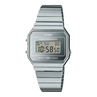 Zegarek Casio Zegarek A700WEV-7AEF srebrny, A700WEV-7AEF - Zegarki męskie - miniaturka - grafika 1